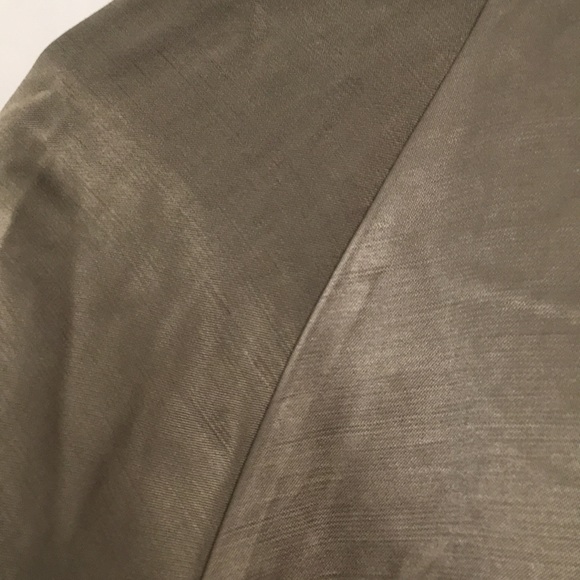 Zara Zip-Front Full-Sleeve Satin Bomber Jacket - Picture 10 of 12